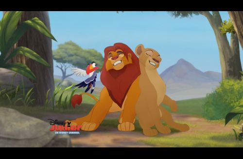 Simba und Zazu singen von den Pflichten des Königs.